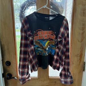 Upcycled graphic tee